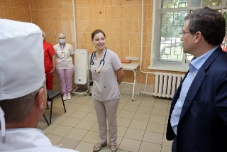 Губернатор Нижегородской области модернизирует больницу в Арзамасе