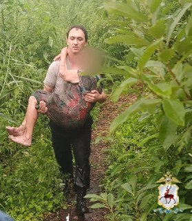 Пенсионерка с деменцией спасена полицией из болота