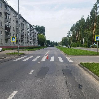 ДТП на Харитона: водитель сбил женщину на переходе