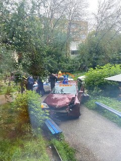 Пьяный водитель устроил ДТП в Ильиногорске после выхода из кафе