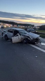 ДТП на трассе М-7: четыре пострадавших в столкновении автомобилей
